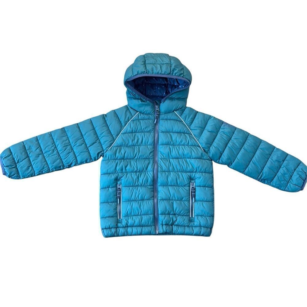 Fat Face UK young crew green puffer jacket size 7/8